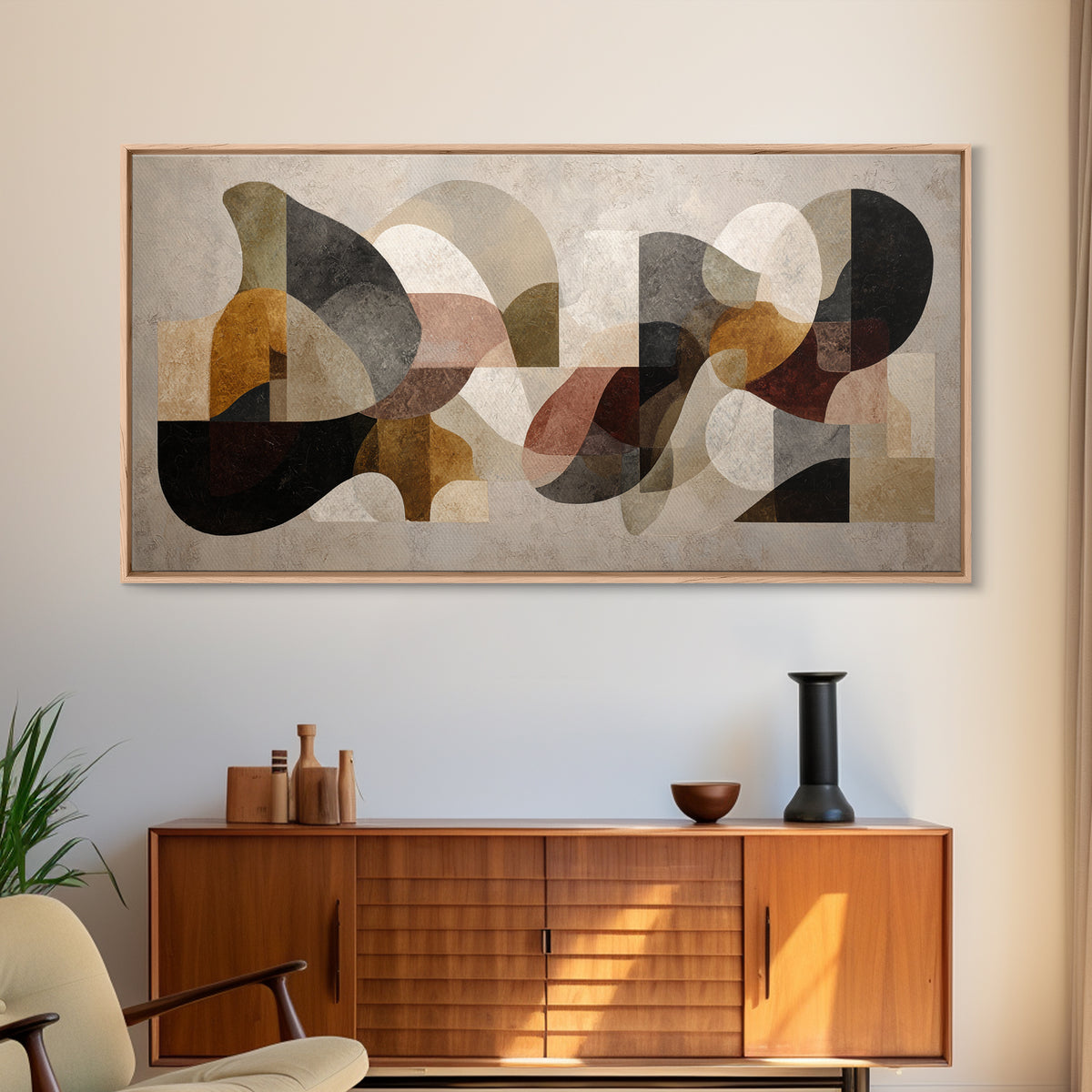 Classical Reclining Figure Implied Through Line Art Canvas Print, Master Bedroom, Room Decor, Bedroom Decor, Sanctuary, MAS-2x1-42
