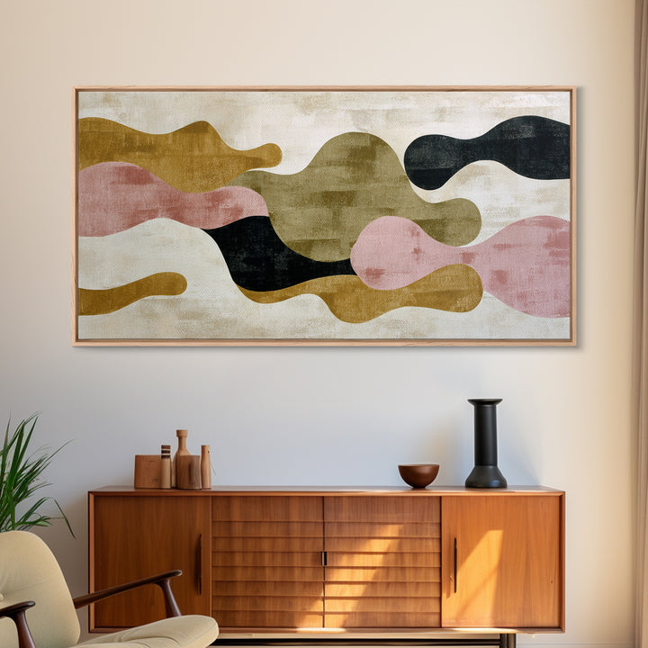 Abstract Wave Forms Canvas Print, Master Bedroom, Bedroom Decor, Fine Art, Sanctuary, Living Room Prints, Wall Decor Bedroom, MAS-2x1-64