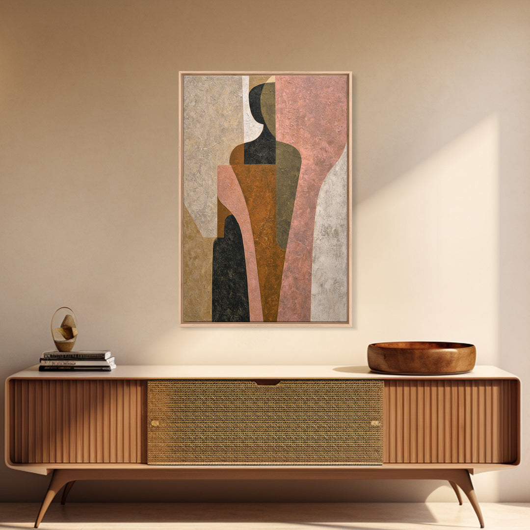 Classical Reclining Figure Implied Through Line Art Canvas Print, Master Bedroom, Minimalist Decor, Bedroom Decor, Sanctuary, MAS-2x3-30