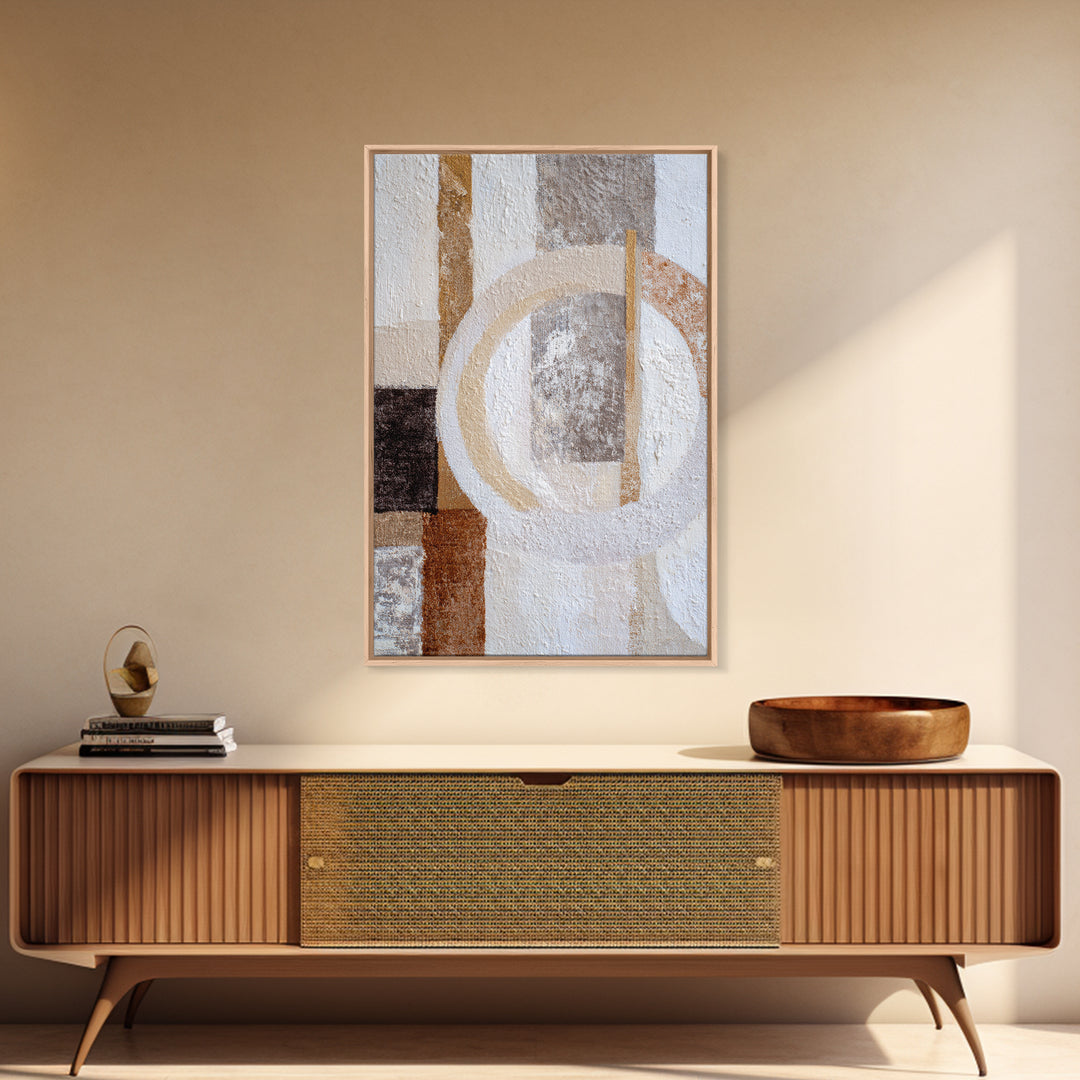 Soft Abstract Linen Texture Canvas Print, Master Bedroom, Wall Decal, Bedroom Decor, Abstract Art, Sanctuary, MAS-2x3-35