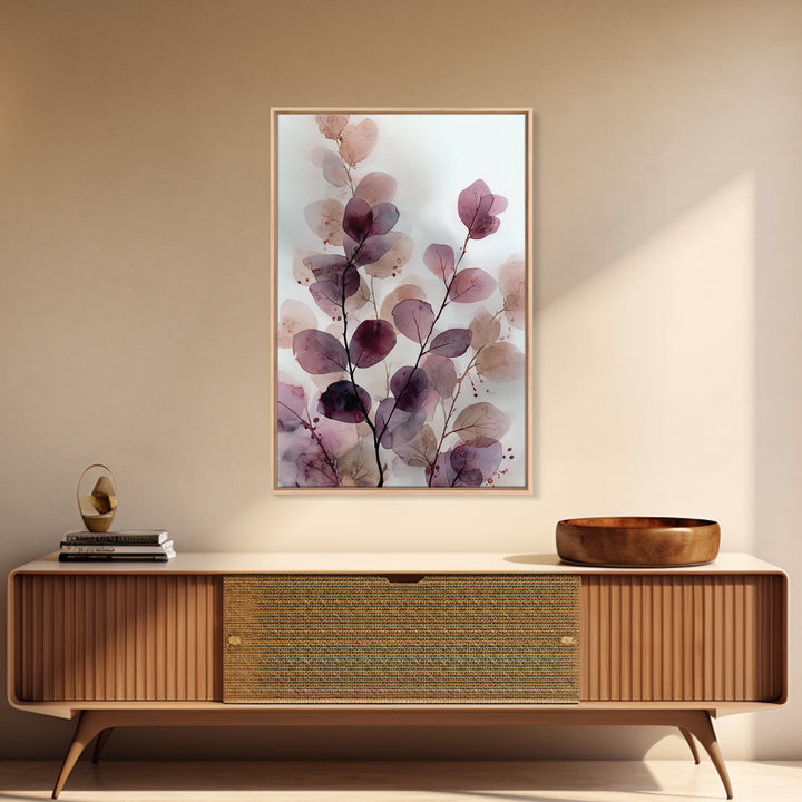 Blush and Taupe Cloudscape Canvas Print, Master Bedroom, Canvas Print, Bedroom Decor, Abstract Art, Sanctuary, MAS-2x3-62
