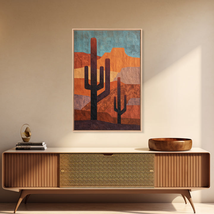 Quiet Desert Dusk Canvas Print, Master Bedroom, Wedding Decor, Bedroom Decor, Fine Art, Sanctuary, Rustic Home Decor, MAS-2x3-66