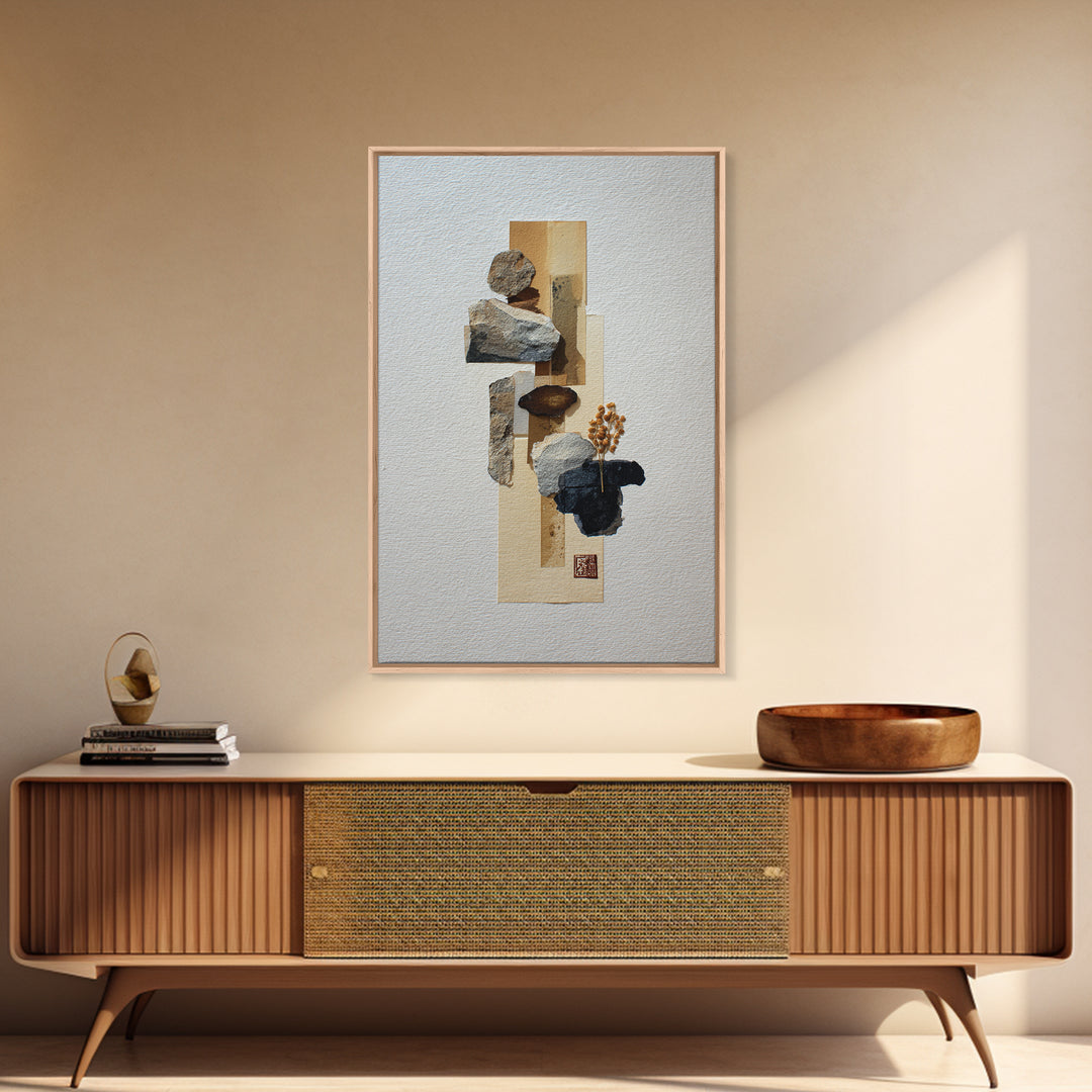 Elegant Moonlit Ocean Horizon Canvas Print, Master Bedroom, Wall Decor Bedroom, Bedroom Decor, Sanctuary, Fine Art Print, MAS-2x3-81