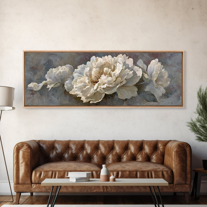 Large Cream Abstract Canvas Print, Master Bedroom, Wall Art Bedroom, Bedroom Decor, Fine Art, Sanctuary, Statement Artwork, MAS-3x1-33
