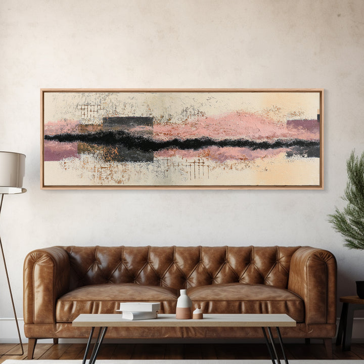 Abstract Wave Forms Canvas Print, Master Bedroom, Gallery Decor, Bedroom Decor, Fine Art, Sanctuary, Wall Art, Home Decor, MAS-3x1-36