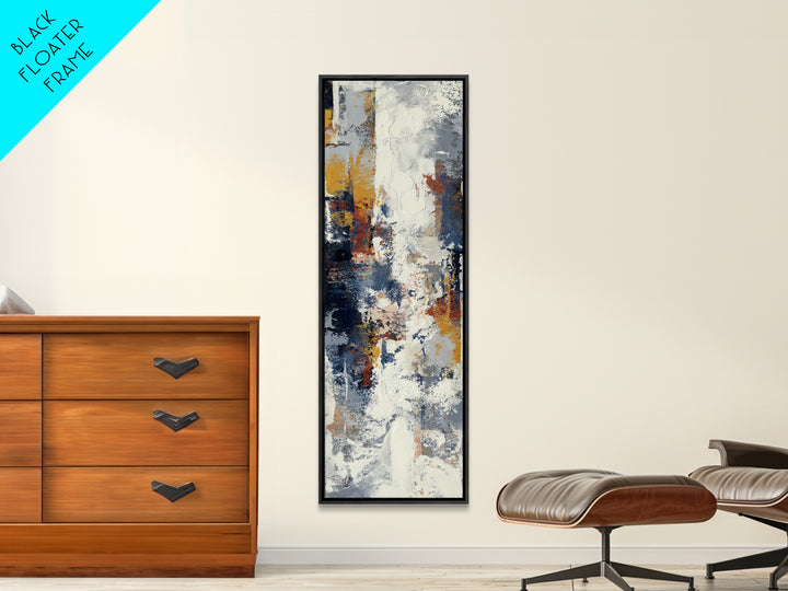 Chaotic Joyful Abstract Canvas Print, Maximalist Art, Retro Wall Art, Living Room Decor, Abstract Art, Maximal, MAX-1x3-10