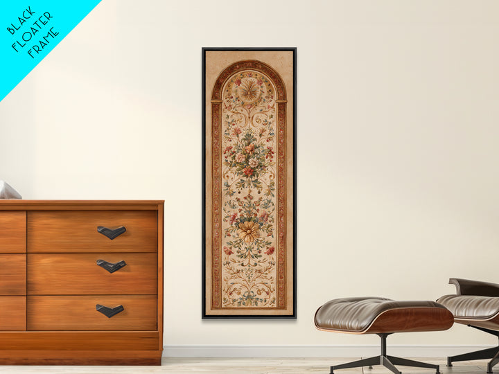 Ornamental Arch Filled Canvas Print, Maximalist Art, Original Art, Living Room Decor, Fine Art, Maximal, Modern Wall Art, MAX-1x3-7
