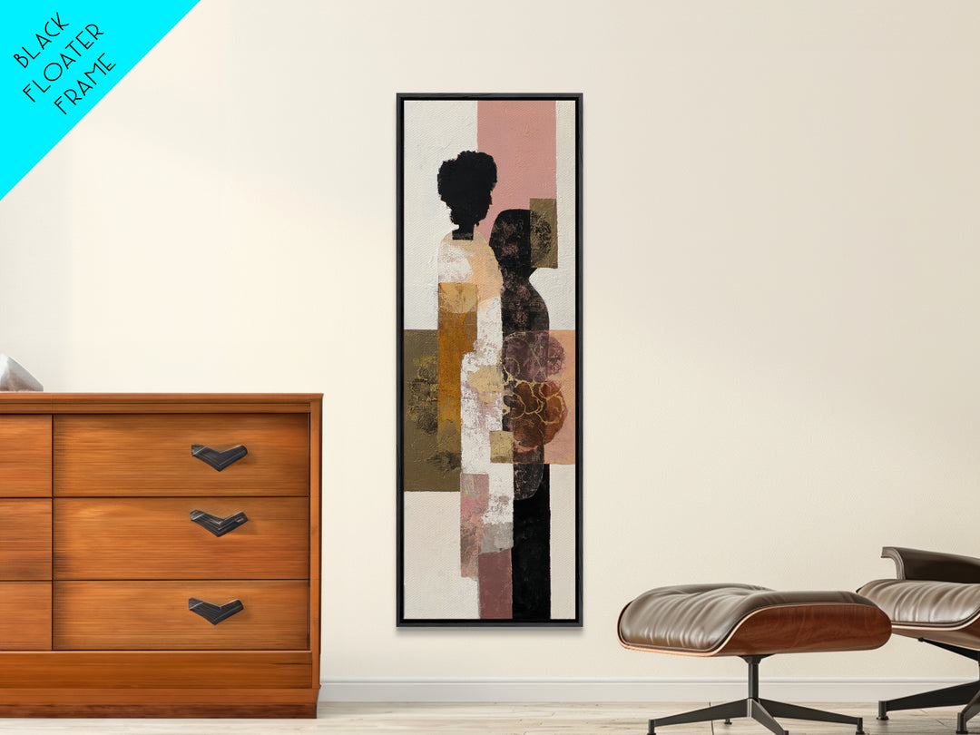 Small Black Bird Crossing White Space Canvas Print, Minimalist Art, Digital Print, Living Room Decor, Fine Art, Minimal, MIN-1x3-43