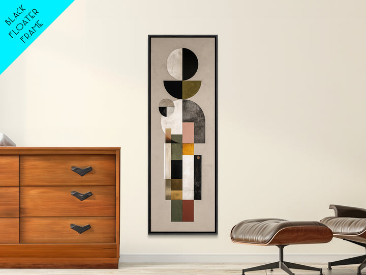 Monochrome Arch and Shadow Composition Canvas Print, Minimalist Art, Printable Art, Living Room Decor, Fine Art, Minimal, MIN-1x3-68