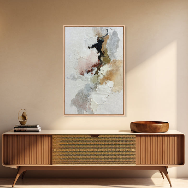 Small Cloud Study Canvas Print, Minimalist Art, Living Room Decor, Minimal, Modern Decor, Fine Art Print, Statement Artwork, MIN-2x3-77