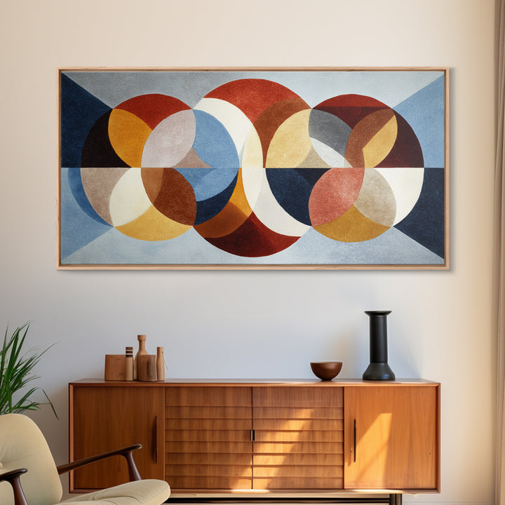 Retro Cocktail Glasses Canvas Print, Midcentury Modern Art, Digital Art, Living Room Decor, Abstract Art, Retro, MMA-2x1-98