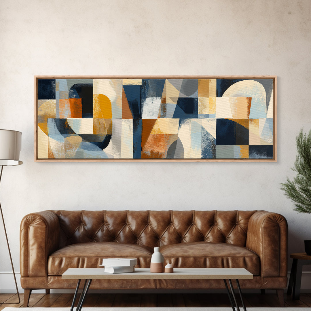Retro Cocktail Glasses Canvas Print, Midcentury Modern Art, Wall Art, Living Room Decor, Abstract Art, Retro, Movie Poster, MMA-3x1-70