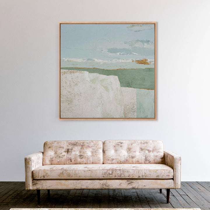 Clean Geometric Composition Canvas Print, Medical Office Art, Anatomy Poster, Office Decor, Abstract Art, Calm, Modern Decor, MOA-1x1-10