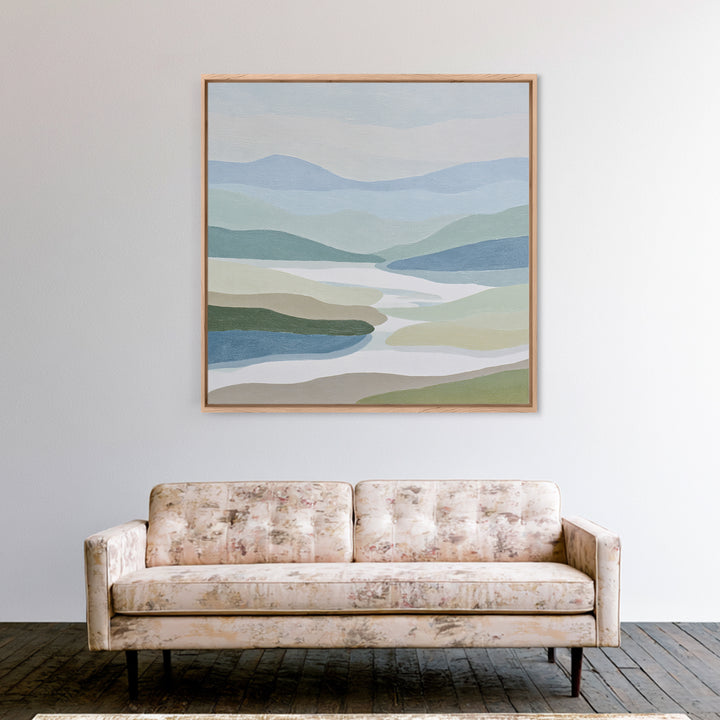Simple Line Figure Framed Canvas Print, Medical Office Art, Anatomy Art, Office Decor, Fine Art, Calm, Statement Artwork, MOA-1x1-42