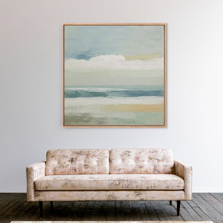 Simple Line Figure Canvas Print, Medical Office Art, Science Art, Office Decor, Fine Art, Calm, Textured Painting, MOA-1x1-90