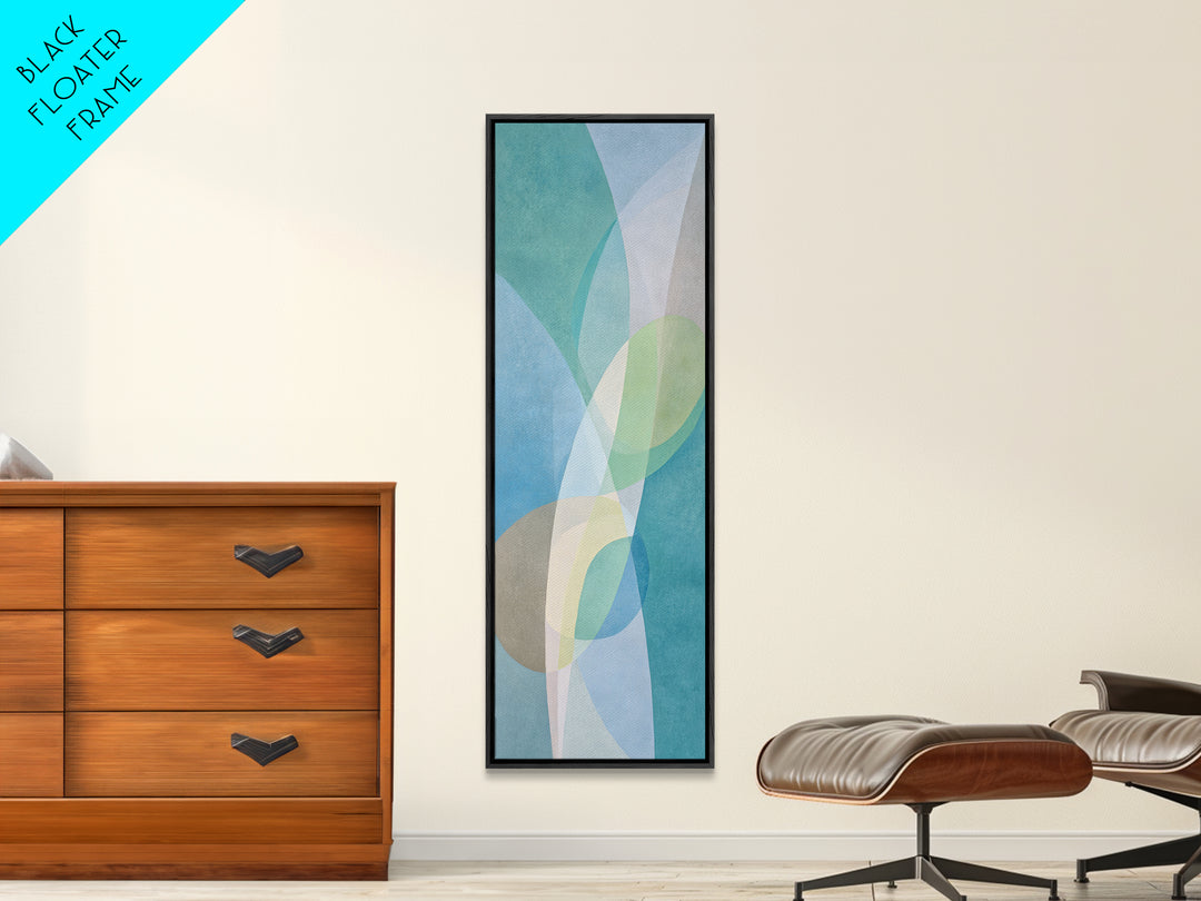Abstract Healing Spiral Canvas Print, Medical Office Art, Nurse Wall Art, Office Decor, Abstract Art, Calm, Room Decor, MOA-1x3-99