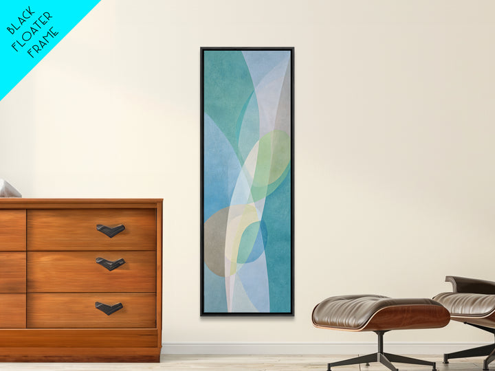 Abstract Healing Spiral Canvas Print, Medical Office Art, Nurse Wall Art, Office Decor, Abstract Art, Calm, Room Decor, MOA-1x3-99