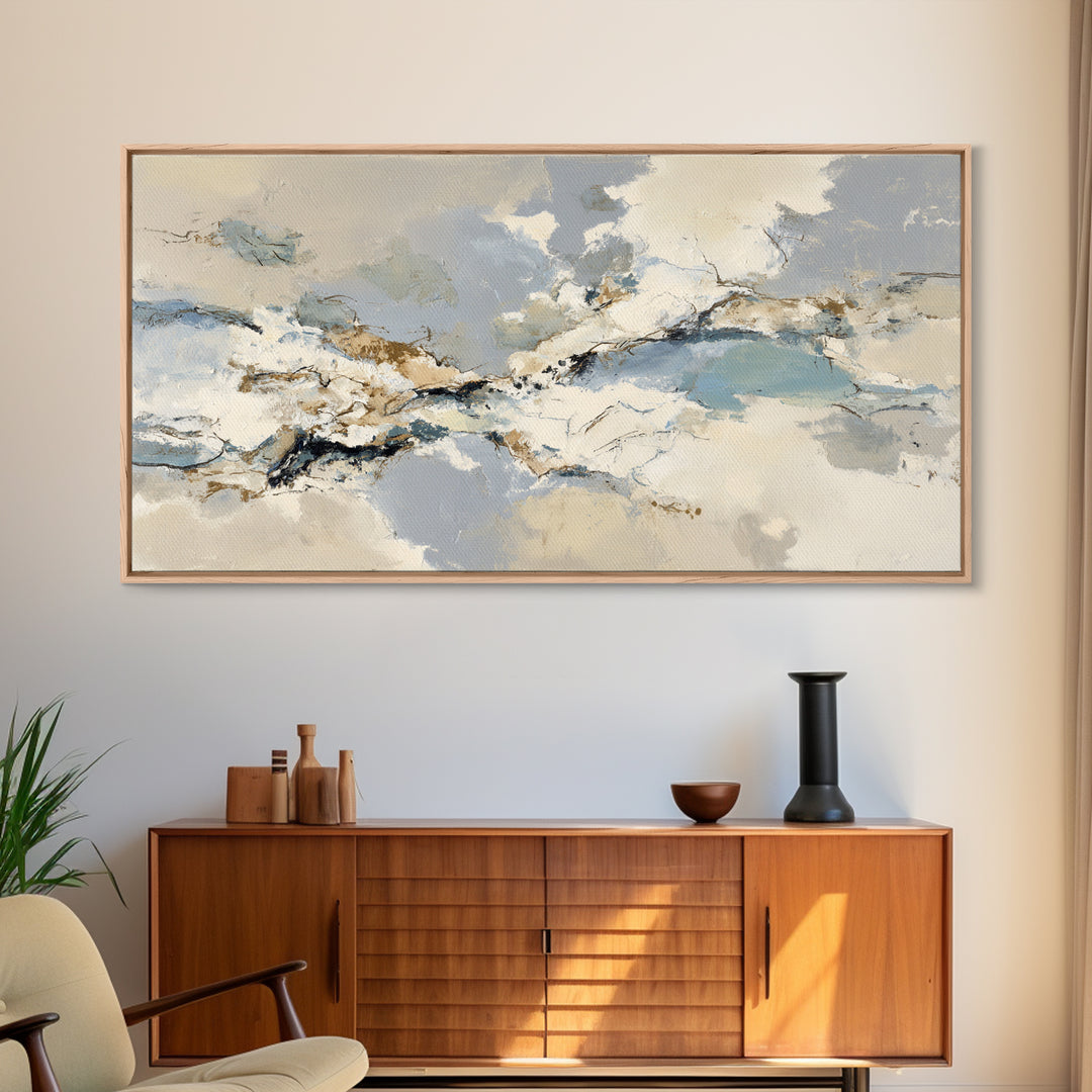 Simple Line Figure Canvas Print, Medical Office Art, Room Decor, Office Decor, Oil Painting, Calm, Medical Student Gift, MOA-2x1-62