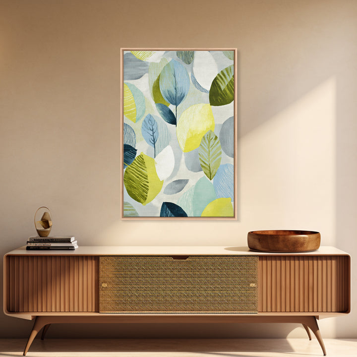 Fresh Citrus and Leaves for Bright Optimism Framed Canvas Print, Medical Office Art, Anatomy Poster, Office Decor, Oil Painting, MOA-2x3-8