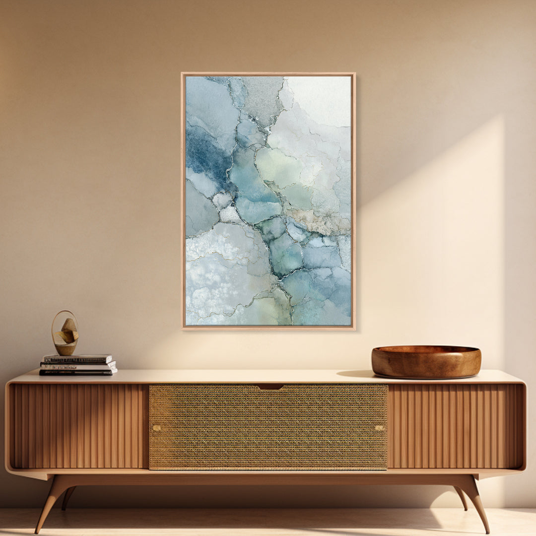Subtle Marble Texture Canvas Print, Medical Office Art, Printable Card, Office Decor, Fine Art, Calm, School Nurse Art, MOA-2x3-99