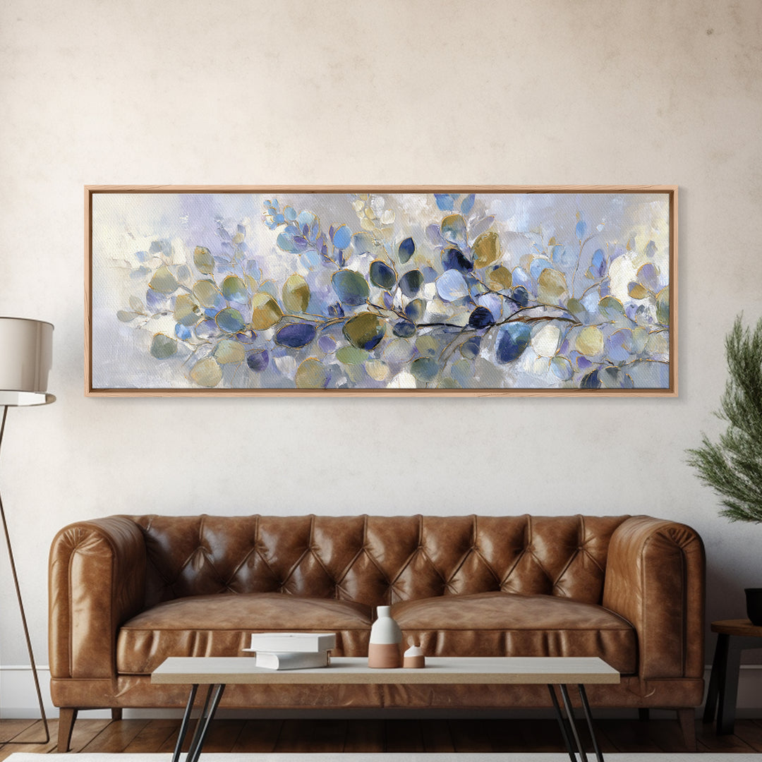 Lavender Botanical Still Life Canvas Print, Medical Office Art, Dental Office Decor, Office Decor, Oil Painting, Calm, MOA-3x1-13