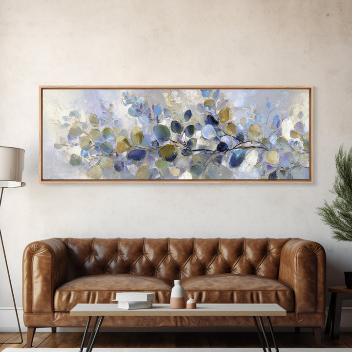 Lavender Botanical Still Life Canvas Print, Medical Office Art, Dental Office Decor, Office Decor, Oil Painting, Calm, MOA-3x1-13