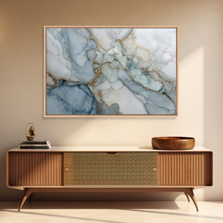 Subtle Marble Texture Framed Canvas Print, Medical Office Art, Anatomy Wall Art, Office Decor, Fine Art, Calm, Neuroscience Art, MOA-3x2-23