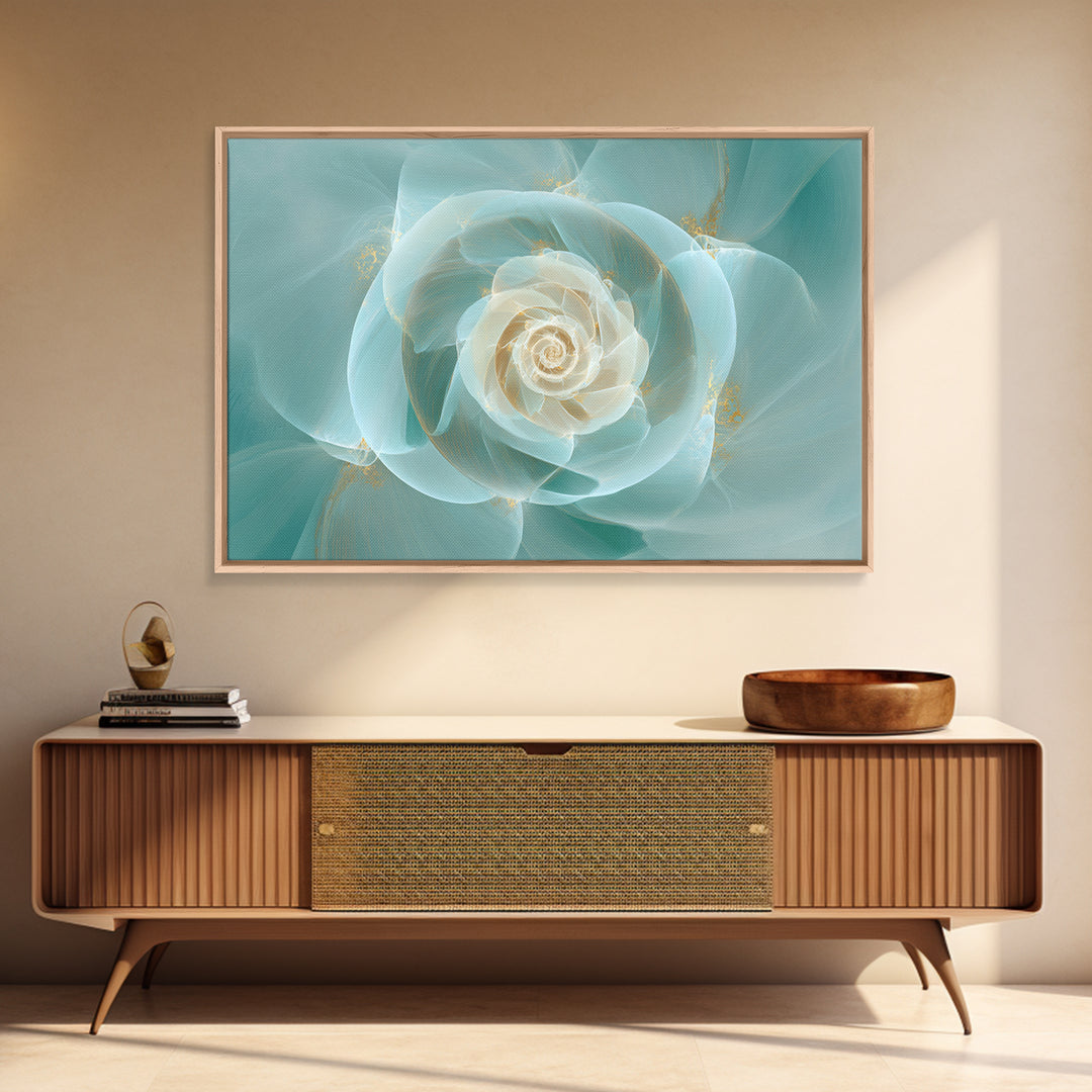 Abstract Healing Spiral Canvas Print, Medical Office Art, Textured Painting, Office Decor, Abstract Art, Calm, Minimalist Art, MOA-3x2-67