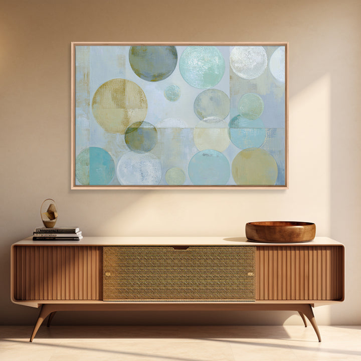 Abstract Cells and Circles as Soothing Pattern Canvas Print, Medical Office Art, Medical Office Decor, Office Decor, Calm, MOA-3x2-9