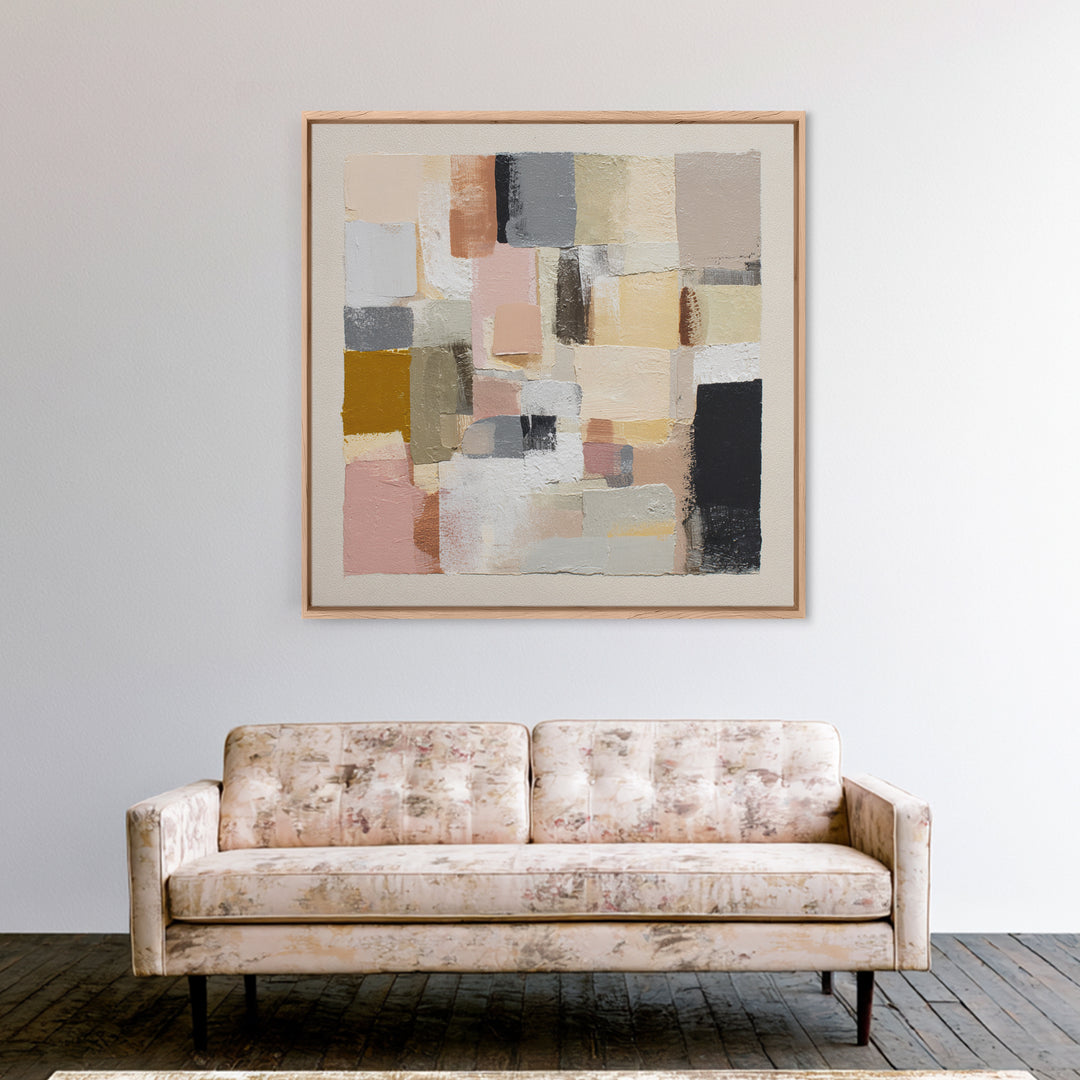 Fragmented Figure Study Canvas Print, Modern Art, Set of 3 Prints, Living Room Decor, Fine Art, Modern, Luxury Decor, MOD-1x1-17