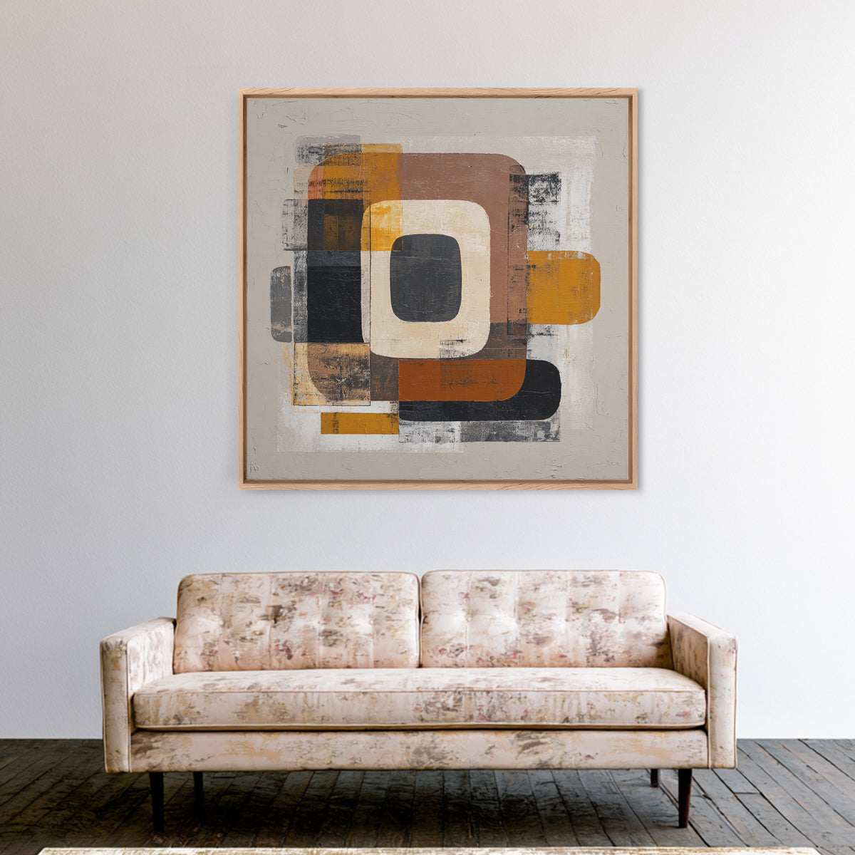 Bold Abstract Composition Canvas Print, Modern Art, Modern Decor, Living Room Decor, Abstract Art, Modern, Home Decor, MOD-1x1-25