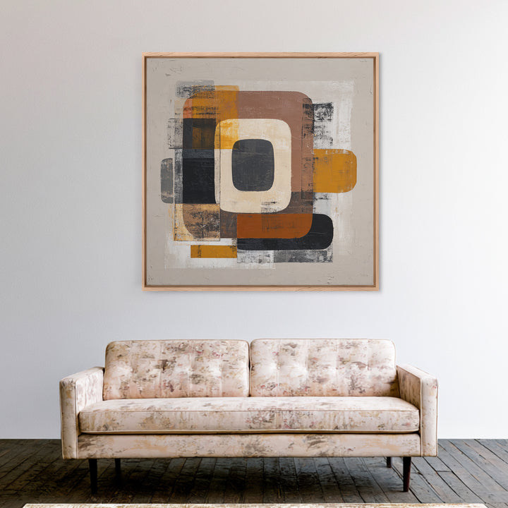 Bold Abstract Composition Canvas Print, Modern Art, Modern Decor, Living Room Decor, Abstract Art, Modern, Home Decor, MOD-1x1-25