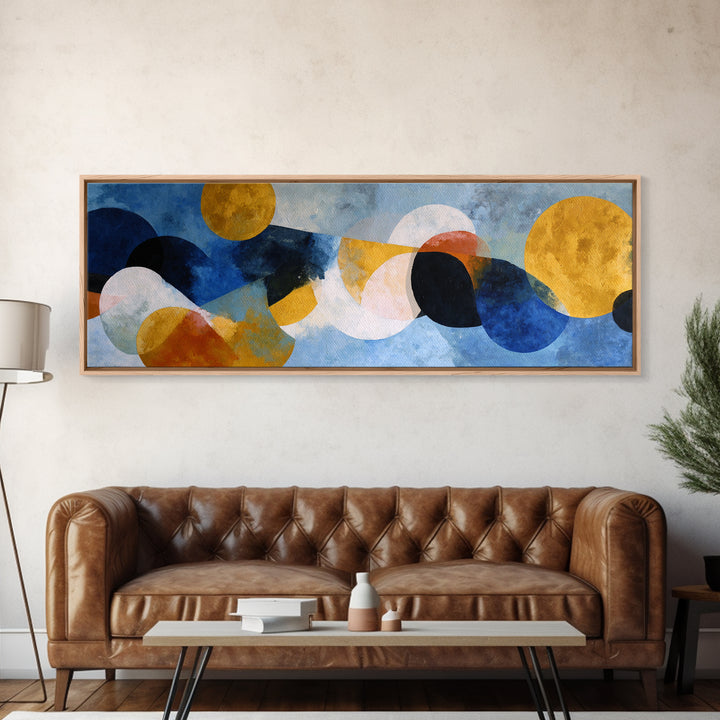 High Contrast Gallery Abstract Canvas Print, Modern Art, Minimalist Decor, Living Room Decor, Abstract Art, Modern, Art Deco, MOD-3x1-88