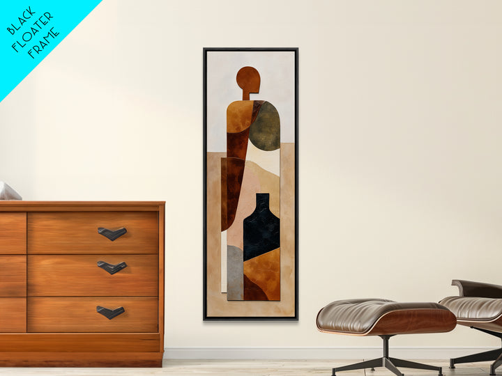 Brown Leather and Whiskey Still Life Canvas Print, Monochrome Art, Abstract Art, Living Room Decor, Mono, Bedroom Wall Art, MON-1x3-11