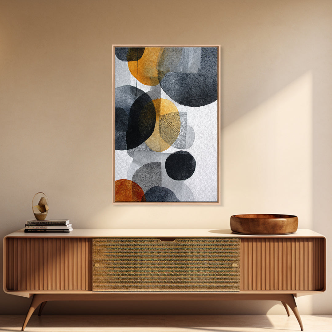 Black Ink Abstract Canvas Print, Monochrome Art, Luxury Decor, Living Room Decor, Abstract Art, Mono, Printable Wall Art, MON-2x3-14