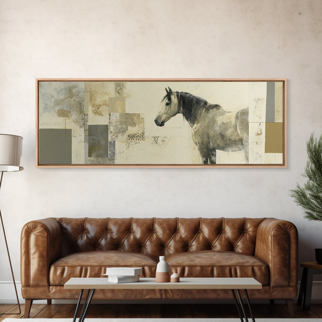 Monochrome Cat Portrait Framed Canvas Print, Monochrome Art, Art Prints, Living Room Decor, Fine Art, Mono, Apartment Decor, MON-3x1-51