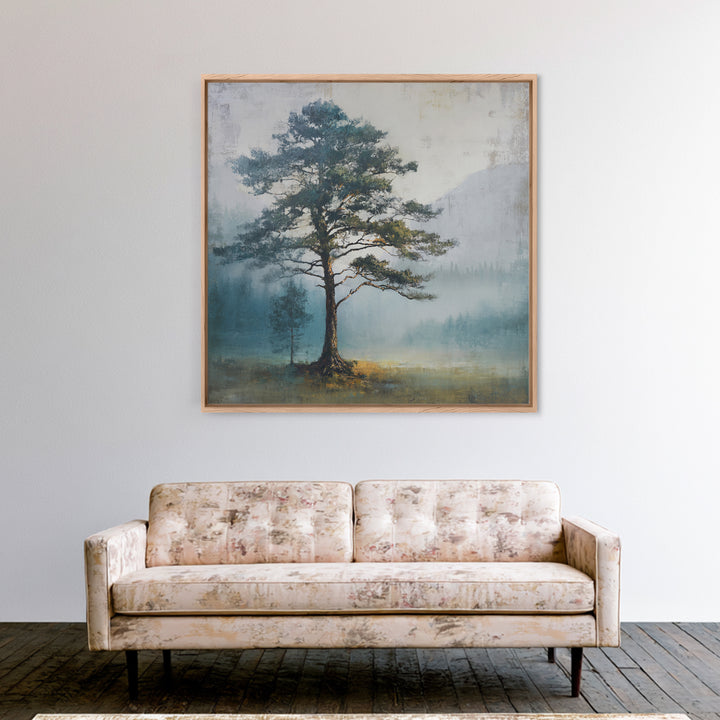 Tree of Life Canvas Print, Nature Art, Wood Wall Art, Living Room Decor, Watercolor Art, Nature, Digital Download Art, NAT-1x1-15