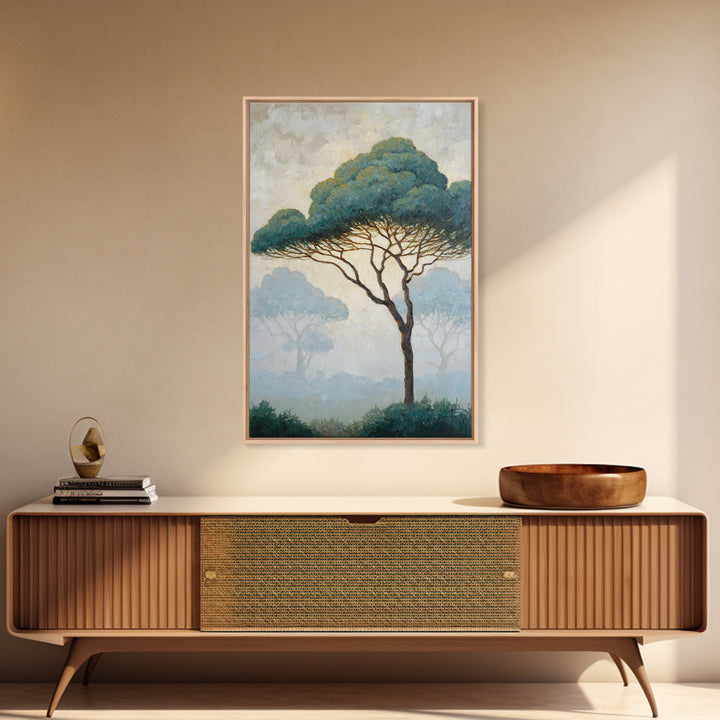 Tree of Life Framed Canvas Print, Nature Art, Wall Art, Living Room Decor, Fine Art, Nature, Wood Wall Art, Abstract Wall Art, NAT-2x3-47