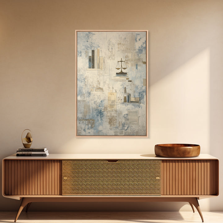 Architectural Line Drawing Framed Canvas Print, Office Art, Wall Decor, Office Decor, Abstract Art, Focus, Wall Prints, OFF-2x3-59