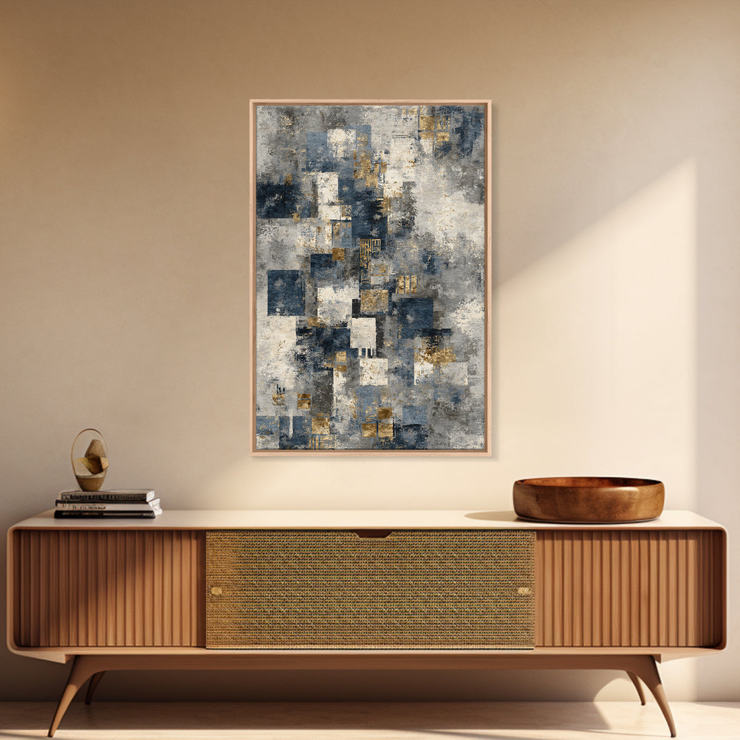 Clean Abstract Geometry Canvas Print, Office Art, Art Deco, Office Decor, Focus, Bedroom Wall Art, Downloadable Prints, OFF-2x3-81