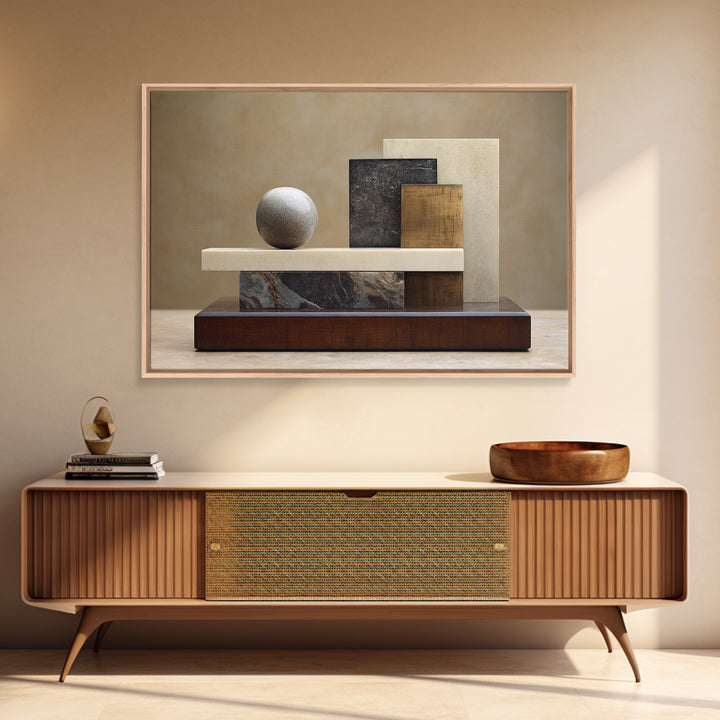 Balanced Stone Composition Canvas Print, Office Art, Wall Prints, Office Decor, Abstract Art, Focus, Cubicle Decor, OFF-3x2-52