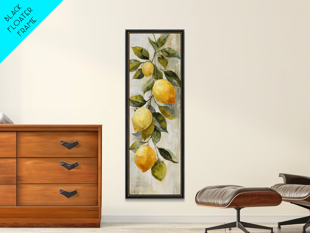Outdoor Citrus Still Life Canvas Print, Patio Art, Beach House Decor, Patio Decor, Outdoor, Modern Decor, Fine Art Print, PAT-1x3-89