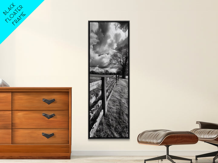 Desert Landscape Art, Canvas Print, Moody Southwest Wall Art, Joshua Tree Art, Extra Wide Art, Above Sofa Art, Rustic Home Decor