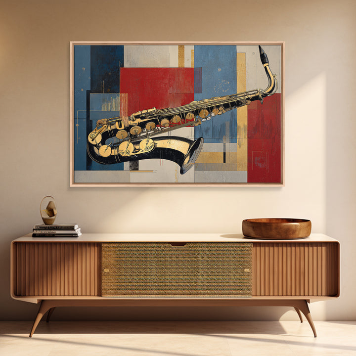 Soundwave Abstract with Black and Gold Lines Framed Canvas Print, Recording Studio Art, Boho Decor, Studio Decor, Abstract Art, RSA-3x2-55
