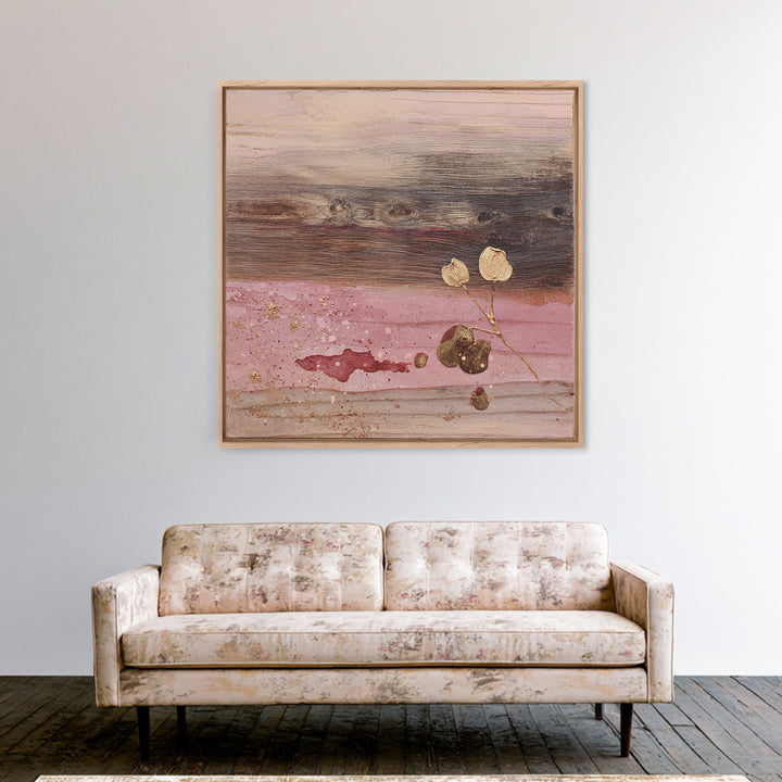 Wood Grain Abstract Framed Canvas Print, Rustic Art, Gallery Decor, Farmhouse Decor, Fine Art, Rustic, Contemporary Art, RUS-1x1-32
