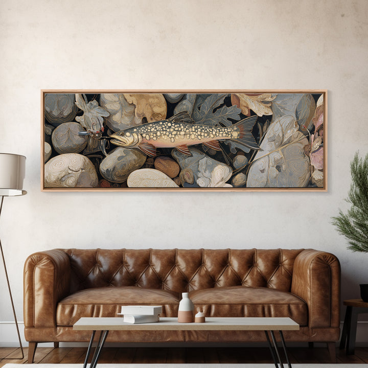 Wood Grain Abstract Canvas Print, Rustic Art, Luxury Decor, Farmhouse Decor, Abstract Art, Rustic, Printable Wall Art, RUS-3x1-48