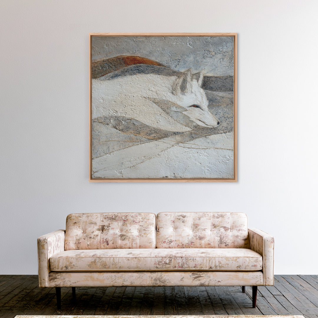 Calm Lake Dock Canvas Print, Scandinavian Art, Printable Art, Living Room Decor, Fine Art, Nordic, Modern Art, Gallery Decor, SCA-1x1-15