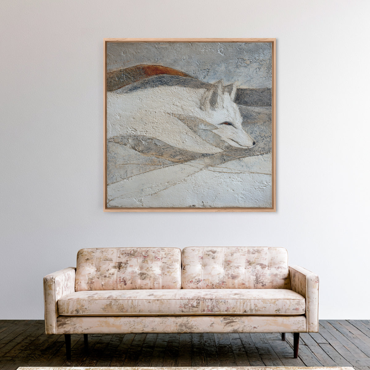 Calm Lake Dock Canvas Print, Scandinavian Art, Printable Art, Living Room Decor, Fine Art, Nordic, Modern Art, Gallery Decor, SCA-1x1-15
