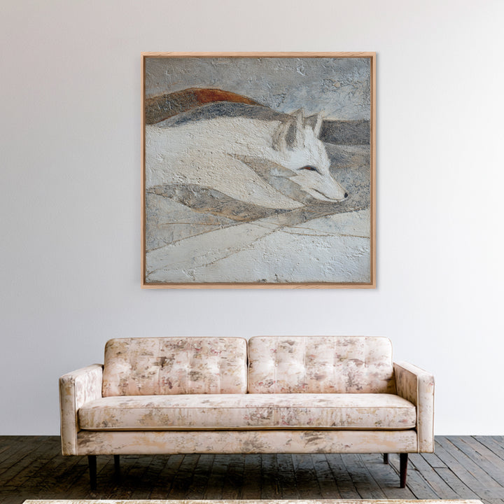 Calm Lake Dock Canvas Print, Scandinavian Art, Printable Art, Living Room Decor, Fine Art, Nordic, Modern Art, Gallery Decor, SCA-1x1-15