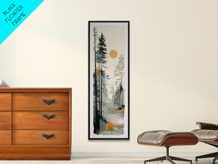 Abstract Arch Shapes Canvas Print, Scandinavian Art, Modern Decor, Living Room Decor, Abstract Art, Nordic, Wall Decor, SCA-1x3-2